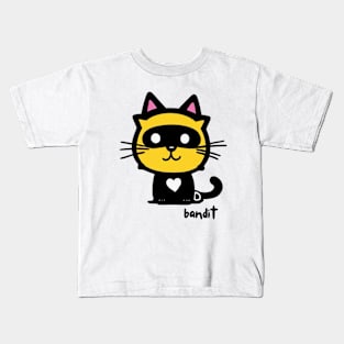 Cat Bandit Kids T-Shirt